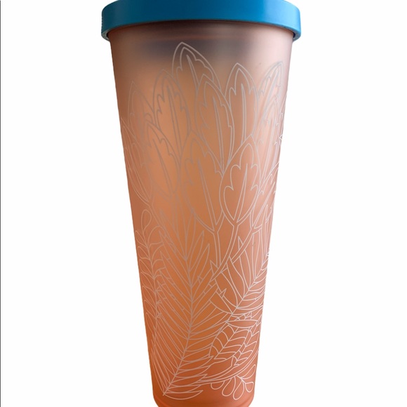 Starbucks rainforest leaf tumbler - Picture 1 of 2